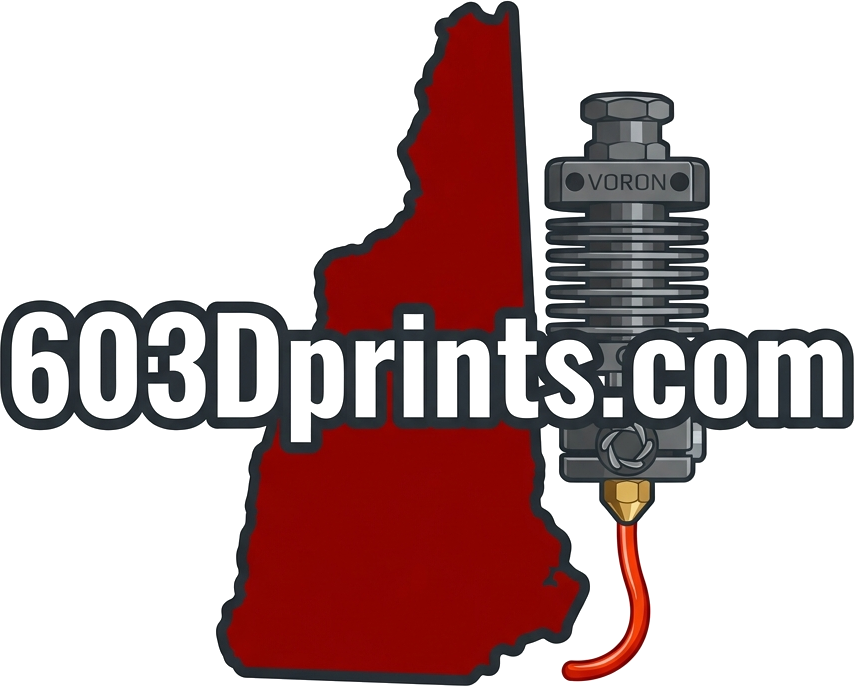 603Dprints.com Logo